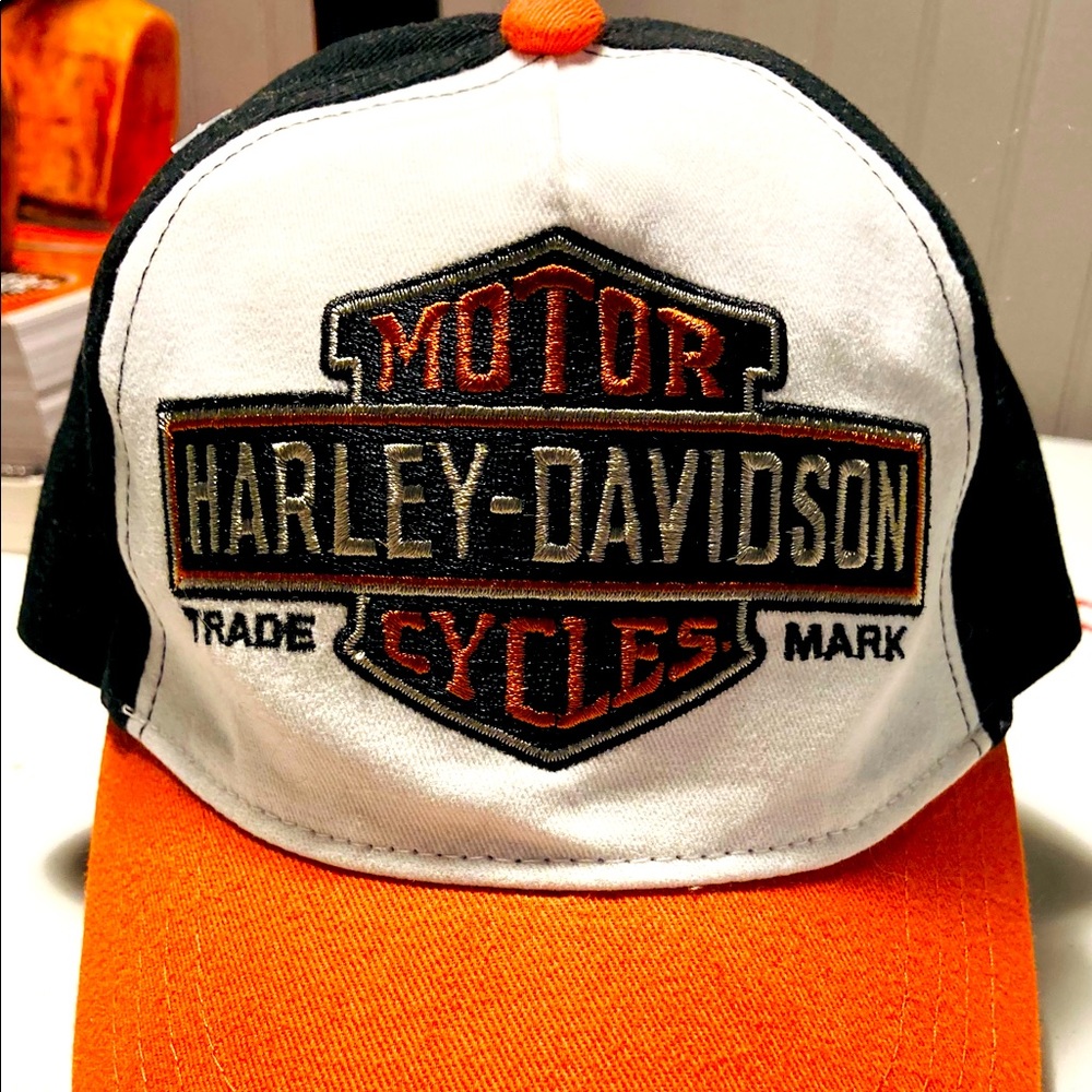 Toddler Harley Davidson Motorcycles Adjustable Baseball Hat Cap